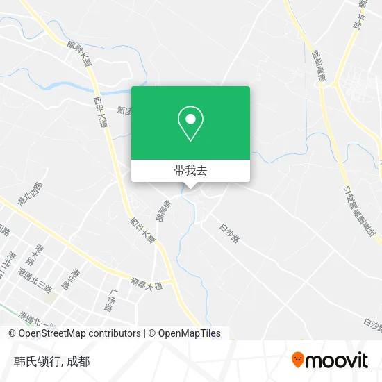 韩氏锁行地图
