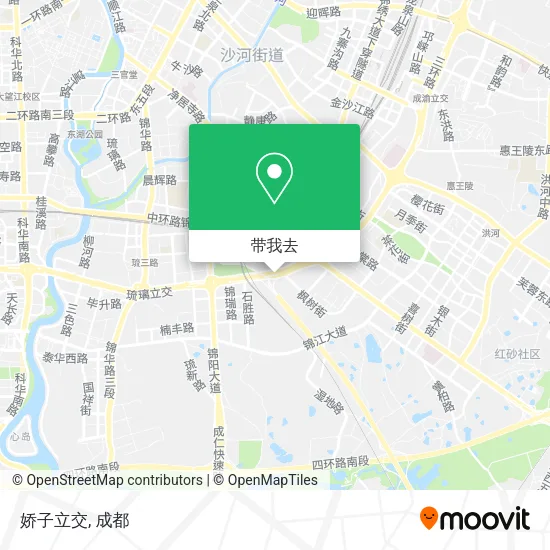 娇子立交地图
