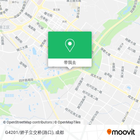 G4201/娇子立交桥(路口)地图