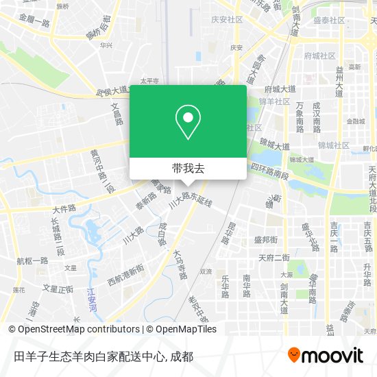 田羊子生态羊肉白家配送中心地图