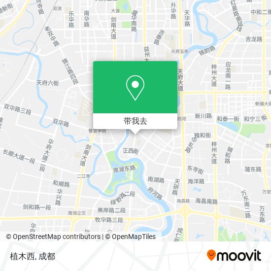 植木西地图