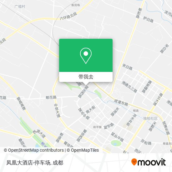凤凰大酒店-停车场地图