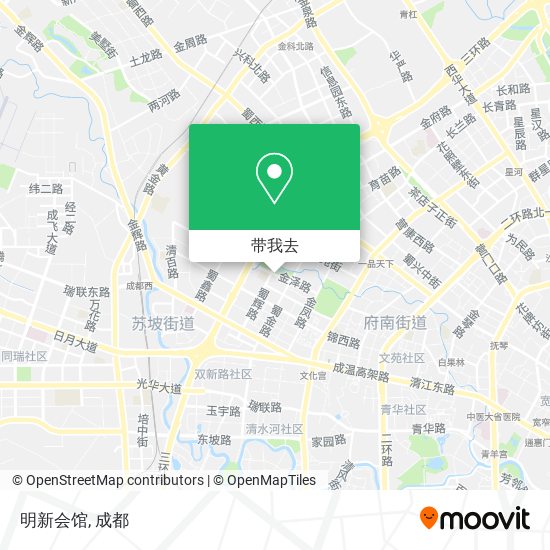明新会馆地图