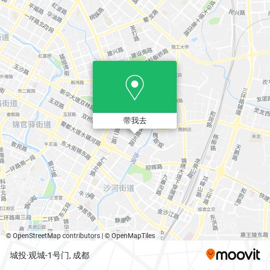 城投·观城-1号门地图