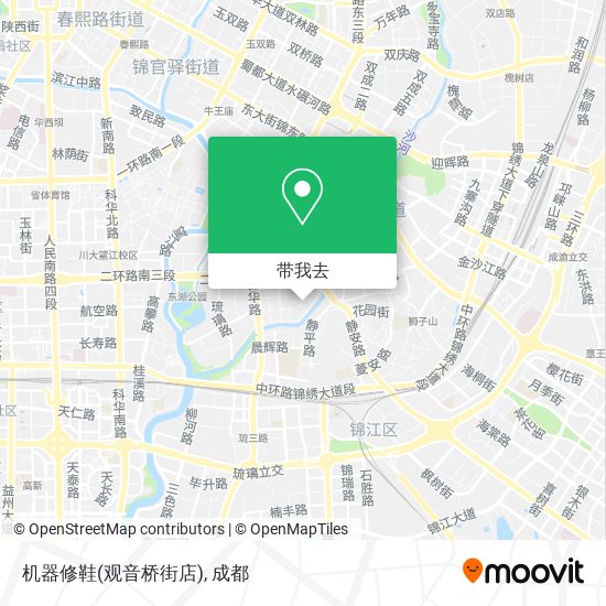 机器修鞋(观音桥街店)地图