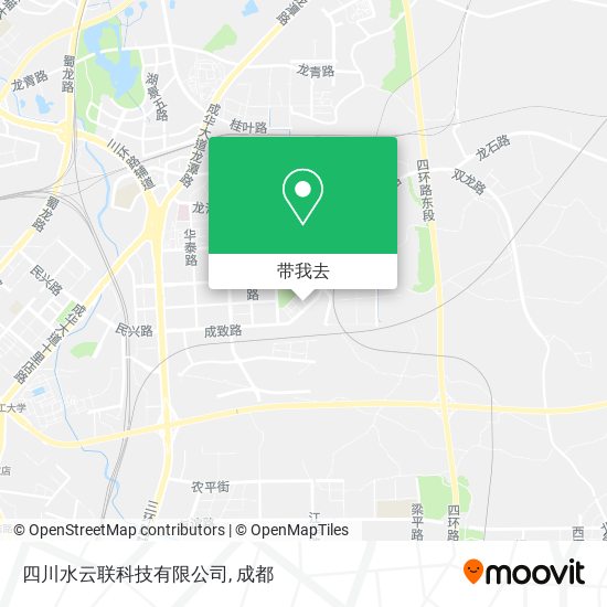 四川水云联科技有限公司地图