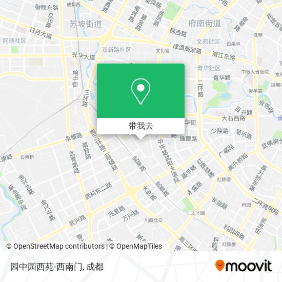 园中园西苑-西南门地图