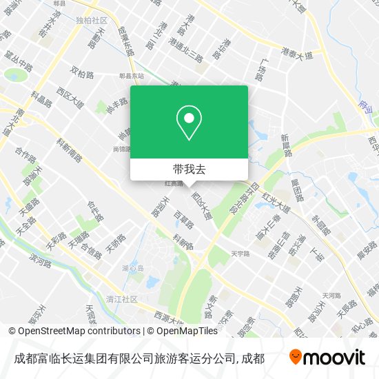 成都富临长运集团有限公司旅游客运分公司地图