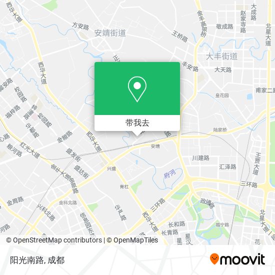 阳光南路地图