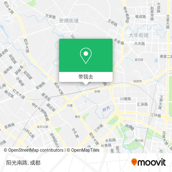 阳光南路地图