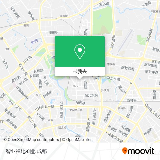 智业福地-8幢地图