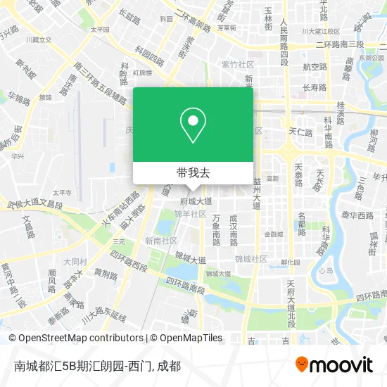 南城都汇5B期汇朗园-西门地图