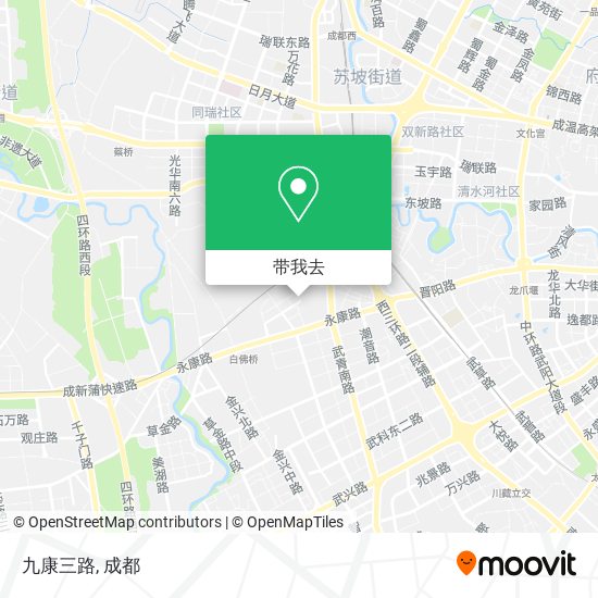九康三路地图