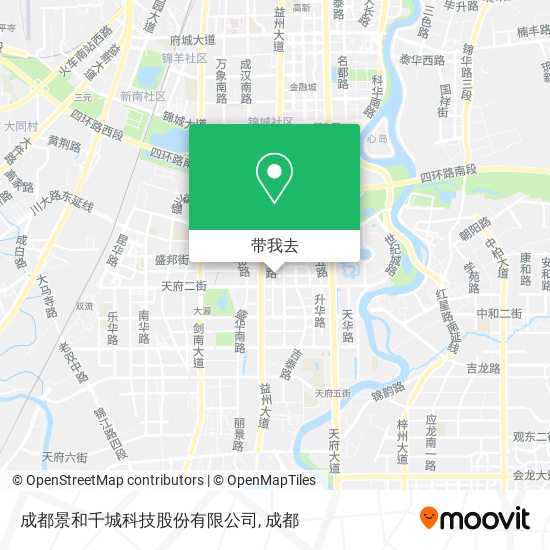 成都景和千城科技股份有限公司地图