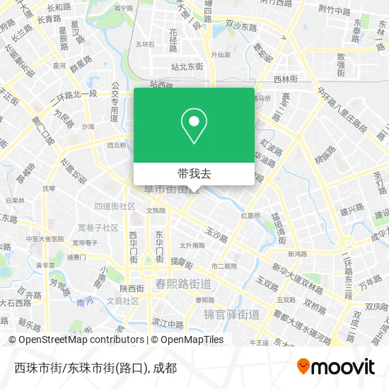 西珠市街/东珠市街(路口)地图