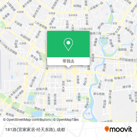 181路(宜家家居-经天东路)地图