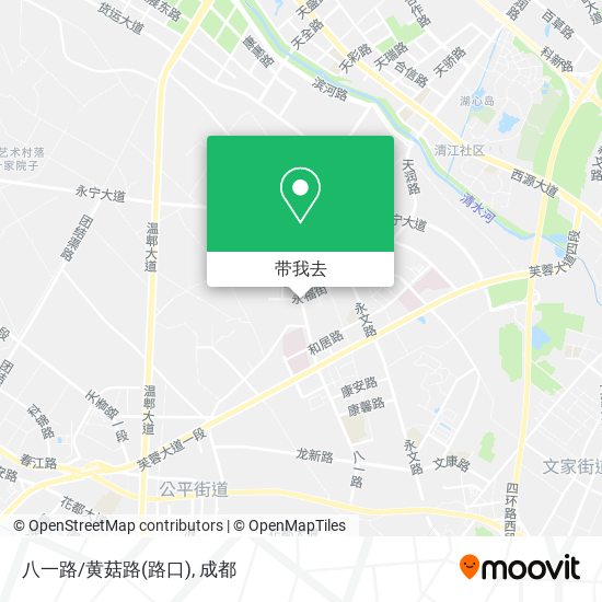 八一路/黄菇路(路口)地图