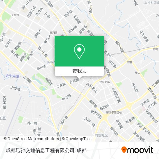成都迅驰交通信息工程有限公司地图