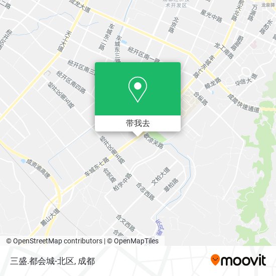 三盛.都会城-北区地图