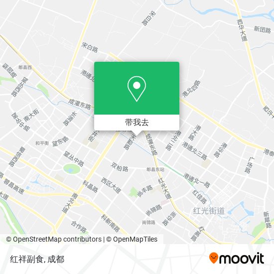 红祥副食地图