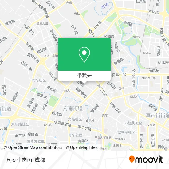 只卖牛肉面地图