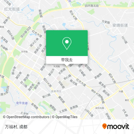 万福村地图