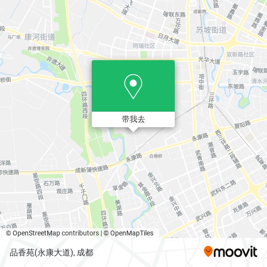 品香苑(永康大道)地图