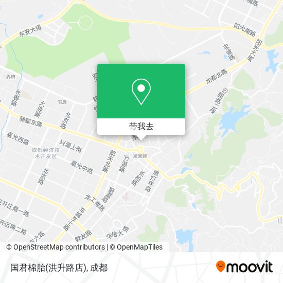 国君棉胎(洪升路店)地图