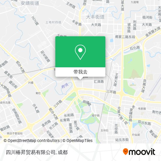 四川椿昇贸易有限公司地图