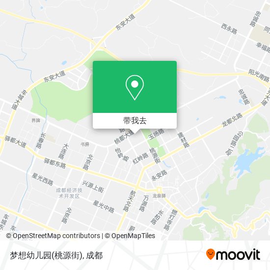 梦想幼儿园(桃源街)地图