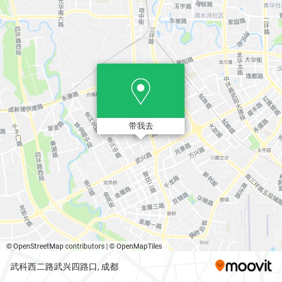 武科西二路武兴四路口地图