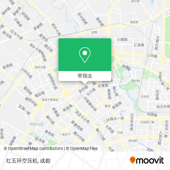 红五环空压机地图