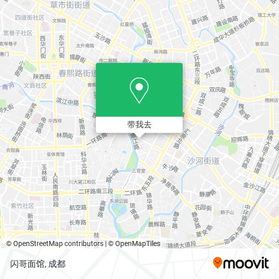 闪哥面馆地图