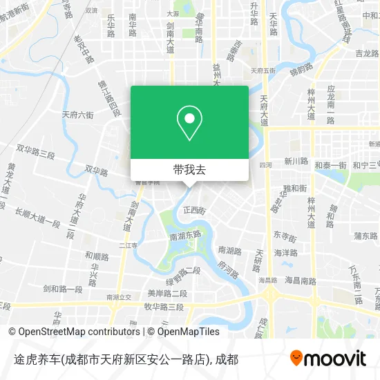 途虎养车(成都市天府新区安公一路店)地图