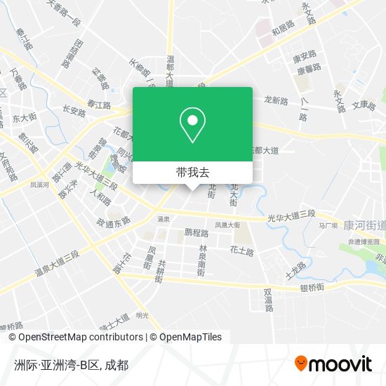 洲际·亚洲湾-B区地图