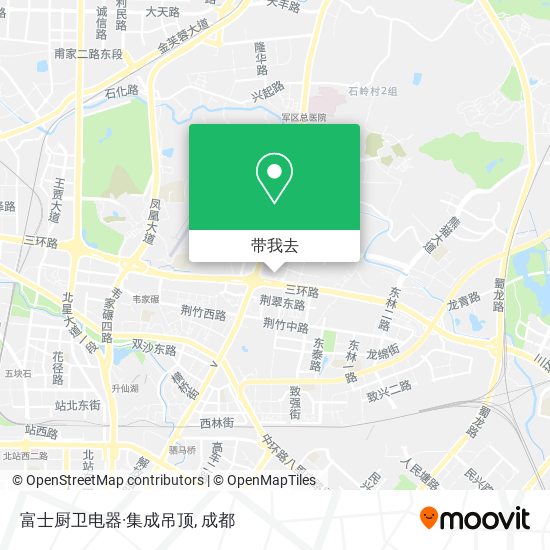 富士厨卫电器·集成吊顶地图