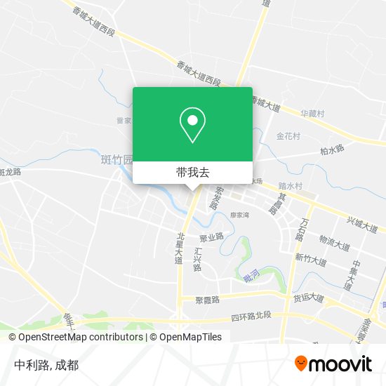 中利路地图