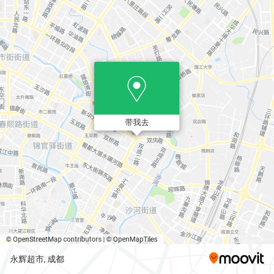 永辉超市地图