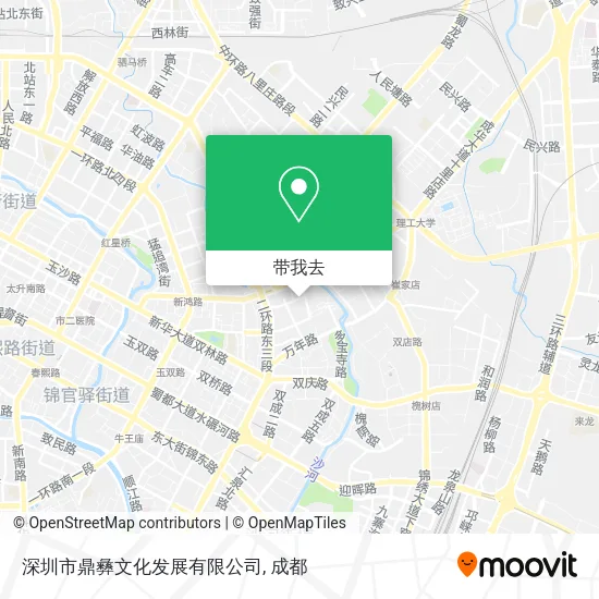 深圳市鼎彝文化发展有限公司地图