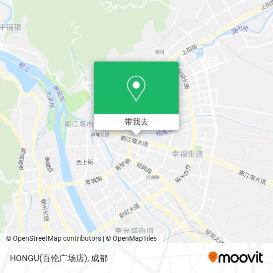 HONGU(百伦广场店)地图