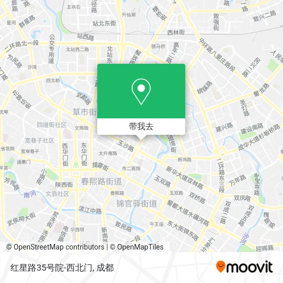 红星路35号院-西北门地图