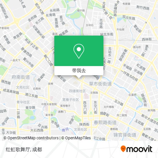 红虹歌舞厅地图