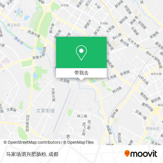 马家场泗兴肥肠粉地图