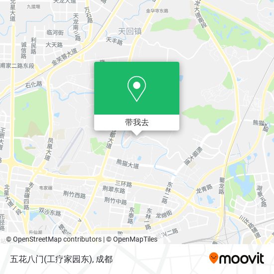 五花八门(工疗家园东)地图