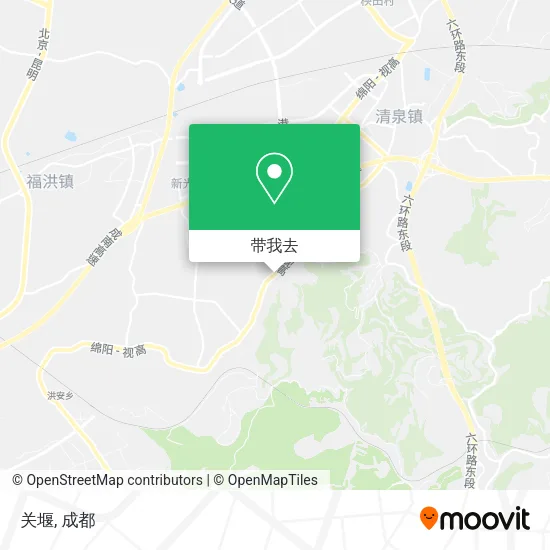 关堰地图
