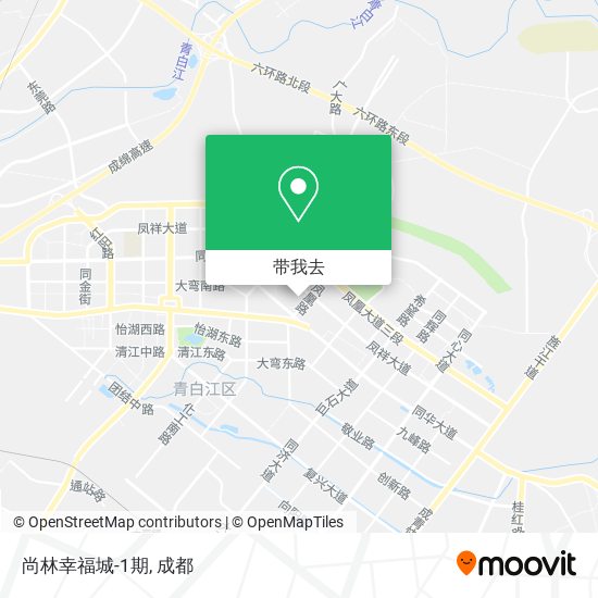 尚林幸福城-1期地图