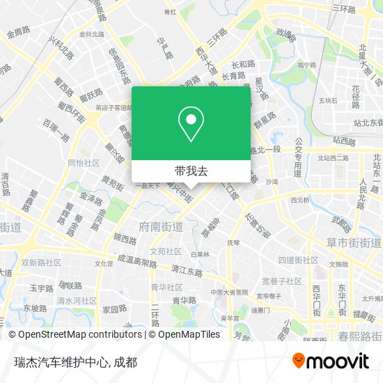 瑞杰汽车维护中心地图
