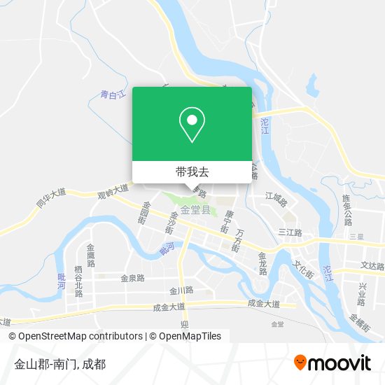 金山郡-南门地图