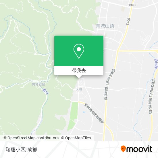 瑞莲小区地图