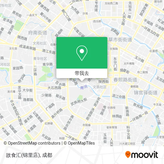 故食汇(锦里店)地图
